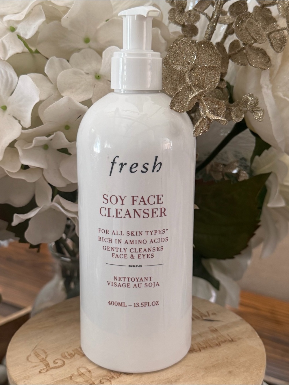 Fresh Soy Face Cleanser 13.5 fl.oz. NEW FOR ALL SKIN TYPES rich in amino acids - Picture 8 of 8